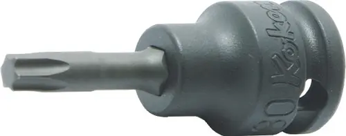 Ko-ken 13025.50-T20 3/8 Sq. Dr. TORX T20 Bit Socket - Length 50mm Premium