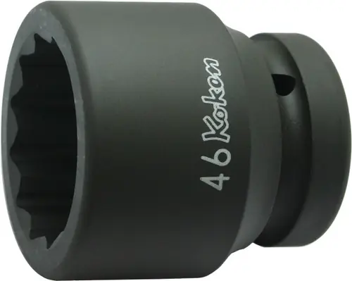 Ko-ken 18405M-36 1 Sq. Dr. Socket 36mm 12 point Length 62mm Authentic