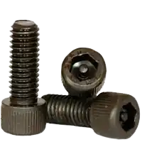 Factory Price 8-32 x 3/4" Socket Head Cap Screws, Tamper-Resistant, Thermal Black Oxide, Full Thread, Coarse (UNC), Alloy Steel, Qty 100