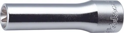 One Day Deal Ko-ken 4325-E11 1/2 Sq. Dr. Deep TORX E11 Socket - Length 77mm