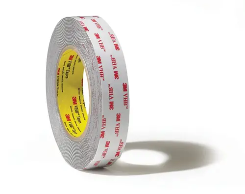 Hot Picks 3M Double Sided VHB Tape,1/2 in.,Gray,36 yd 4941