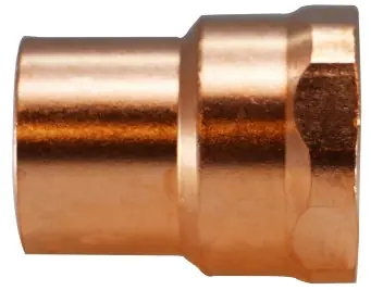Same Day Shipping Midland Metal 77340 Female Pipe Adapters, Copper Sweat Fittings, 3/8 Female Adapter C x F, Nipples and Fittings