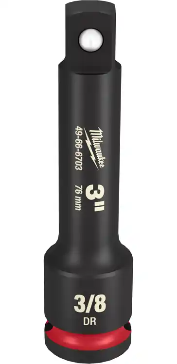 In Demand Milwaukee Tool 49-66-6703 SHOCKWAVE Impact Duty 3/8" Drive 3" Extension