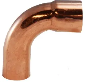 Midland Metal 77192 Long-Turn Street Elbows, Copper Sweat Fittings, 2-1/2 Long Str Ell 90, Nipples and Fittings Fast Shipping