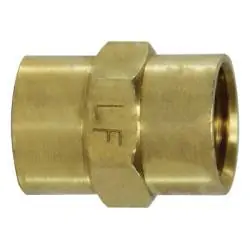 AMC 706103-12 Pipe Coupling, 3/4 in FPT x 3/4 in FPT, 1.19 in, Brass Best Seller