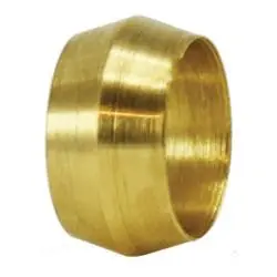While Supplies Last Mid-America Fittings 260X14 Sleeve, 7/8 in Compression, Brass