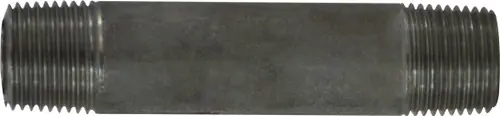Midland Metal 51050 Seamless Pipe Nipple, 3/8 in MPT x 3/8 in MPT, 6 in L, Stainless Steel, SCH 80 Schedule Next Day Delivery