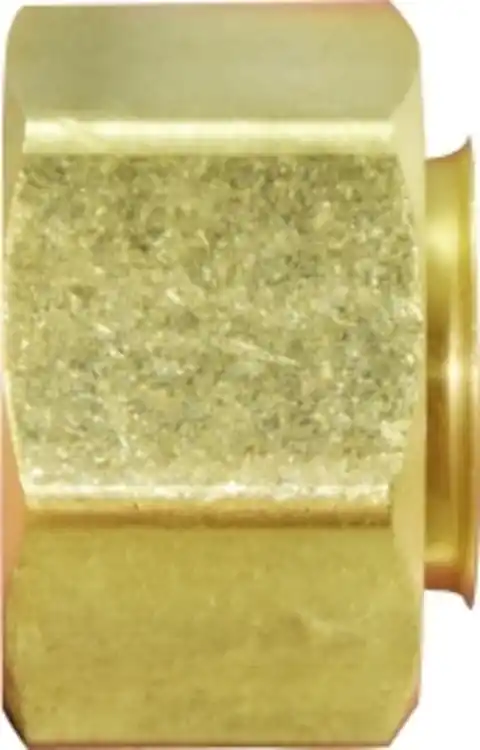 AMC 700261-14 Captive Sleeve Nut, 7/8 in Compression, Brass Time-Limited