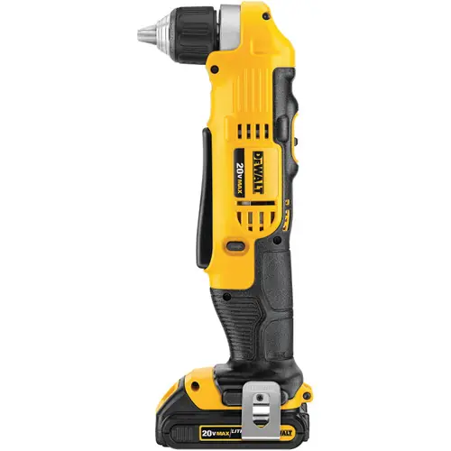 Dewalt DCD740C1 20V Max Li-Ion Compact Right Angle Drill Kit (1 Discount
