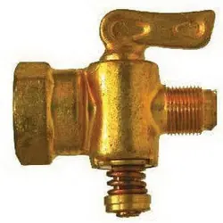 Affordable AMC 09205-0812 Shut-Off Cock, 1/2 x 3/4 in Nominal Pipe, Flared x FIP, Brass Body