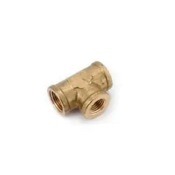 Buy Today AMC 706206-060604 Reducing Tee, 3/8 in FPT x 3/8 in FPT x 1/4 in FPT, Brass