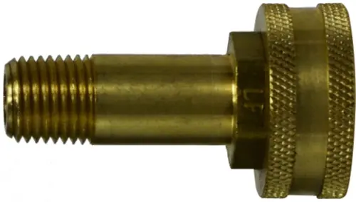 AMC 707420-1208 Swivel Adapter, 3/4 in FGH x 1/2 in MIP, Brass Luxury