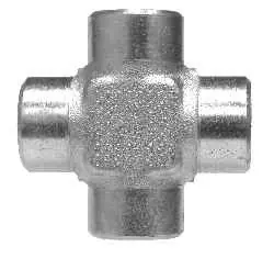 Holiday Sale Midland Metal 56528 Pipe Cross, 1/2 in FPT x 1/2 in FPT x 1/2 in FPT x 1/2 in FPT, Steel