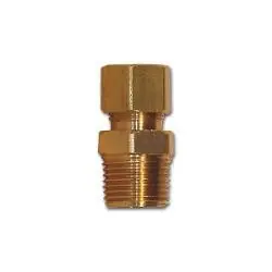 Mid-America Fittings LF68-1212 Adapter, 3/4 in Compression x 3/4 in MPT, Brass Same Day Shipping