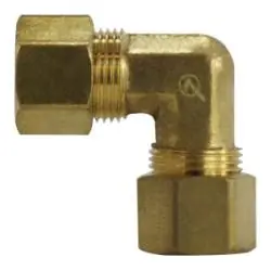 Professional Grade Mid-America Fittings LF265X8 Union Elbow, 1/2 in Compression x 1/2 in Compression, Brass