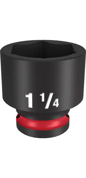 Milwaukee Tool 49-66-6214 SHOCKWAVE Impact Duty 1/2" Drive 1-1/4" Standard 6 Point Socket Big Sale