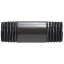 Midland Metal 55172 Pipe Nipple, 2 in MPT x 2 in MPT, 10 in L, PVC, Dark Gray, SCH 80 Schedule Buy Online