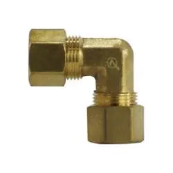 AMC 700065-06 90 deg Reducing Elbow, 3/8 in Compression x 3/8 in Compression, Brass Exclusive Offer