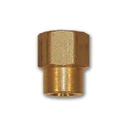 Limited Time Mid-America Fittings LF119-84 Reducing Coupling, 1/2 in FPT x 1/4 in FPT, 1.11 in, Brass