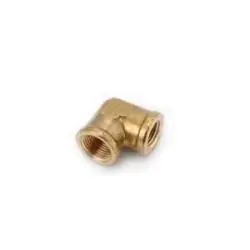 While Supplies Last AMC 706205-0604 90 deg Reducing Elbow, 3/8 in FIP x 1/4 in FIP, Brass