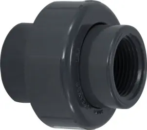 Hassle-Free Returns Midland Metal 898030 Union, 3 in FIP x 3 in FIP, PVC, SCH 80 Schedule