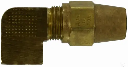 Trending Midland Metal 38253 90 deg Elbow, 1/4 in C x 1/4 in FIP, Brass