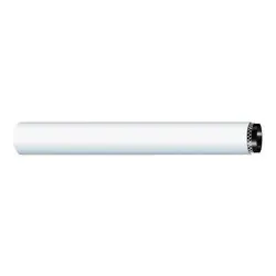 Buchanan Rubber SAN-075 Sanitary Hose, 3/4 x 1-1/4 in Nominal, 200 psi, EPDM Tube, White Budget