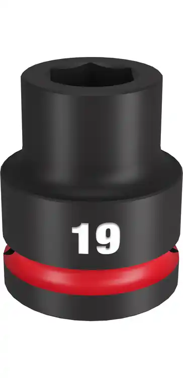 Milwaukee Tool 49-66-6357 SHOCKWAVE Impact Duty 3/4" Drive 19MM Standard 6 Point Socket Place Order