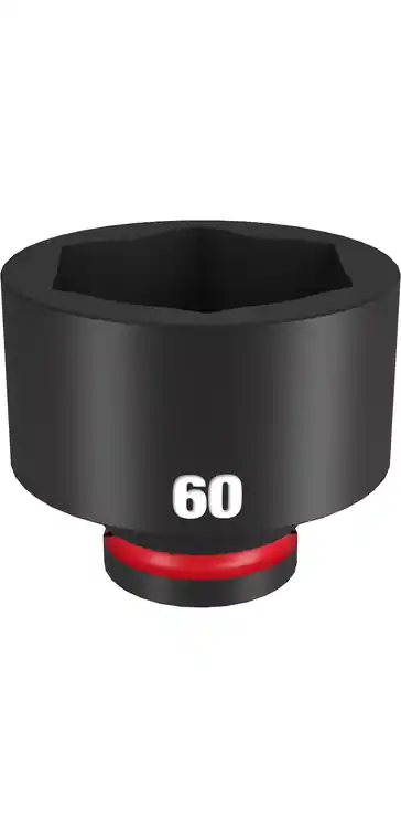 Milwaukee Tool 49-66-6392 SHOCKWAVE Impact Duty 3/4" Drive 60MM Standard 6 Point Socket Trusted Brand