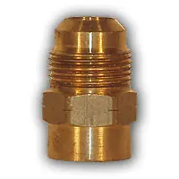 Budget Midland Metal 3/8FFL X 1/4MFL FLARE ADAPTER - 601-64