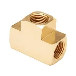 Mid-America Fittings 23700X12 Bar Stock Union Tee, 3/4 in FPT x 3/4 in FPT x 3/4 in FPT, Brass Bargain