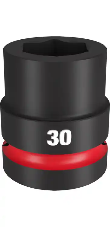 Milwaukee Tool 49-66-6595 SHOCKWAVE Impact Duty 1" Drive 30MM Standard 6 Point Socket Authentic