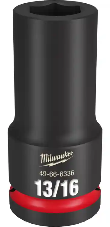 Best Choice Milwaukee Tool 49-66-6336 SHOCKWAVE Impact Duty 3/4" Drive 13/16" Deep 6 Point Socket