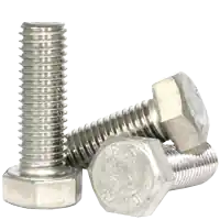 M8-1.25 x 50 mm Hex Cap Screws, 18-8 Stainless Steel A2, Partial Thread, Coarse (UNC), DIN 931, Qty 100 Latest