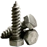 Authentic 1/2"-6 x 5 1/2" Hex Lag Screws, Hot-Dipped Galvanized HDG, Low Carbon Steel, Qty 25