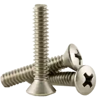 8-32 x 7/8" Machine Screws, Phillips Oval Head, 18-8 Stainless Steel A2, Full Thread, Coarse (UNC), Qty 1000 Seasonal Sale