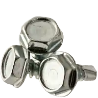 Deal 6-20 x 3/4" Self-Drilling Screws, Phillips Pan Head, 2 Point, Zinc Cr+3, Full Thread, Qty 100