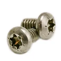 8-32 x 5/16" Machine Screws, Torx Drive Pan Head, T20 Drive 6-Lobe, 18-8 Stainless Steel A2, Full Thread, Qty 1000 Best Seller
