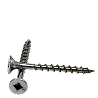 Order Now 8-8 x 2-1/4"/ 1-1/2 Drywall Screws (Wood & Deck), Square Drive Bugle Head, Type 17, 18-8 Stainless Steel, Qty 500