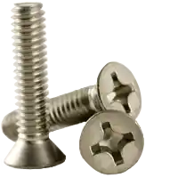 4-40 x 11/16" Machine Screws, Phillips Flat Head, 18-8 Stainless Steel A2, Full Thread, Coarse (UNC), Qty 1000 Final Sale