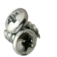 Must Have 10-16 x 5/8" Self-Tapping Screws, Phillips/Slotted Combo Drive Pan Head, Type AB, Zinc Cr+3, Full Thread, Qty 100