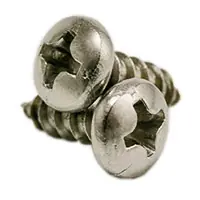 10 x 1/2" Self-Tapping Screws, Phillips Pan Head, Type A, 316 Stainless Steel, Full Thread, Qty 1000 Buy Direct