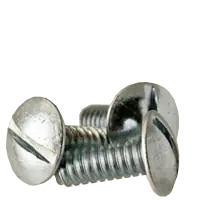 Exclusive Offer 6-32 x 5/8" Machine Screws, Slotted Truss Head, Zinc Cr+3, Full Thread, Qty 100