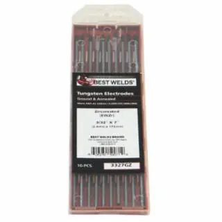 Luxury Best Welds 900-3/32X3ZG 3323Gz Bw 3/32X3 Zirc Ground D Tungsten Pk/10 (1 PK)