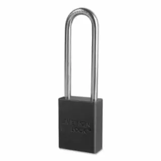 American Lock A1107BLK Aluminum Padlock - Black3" Shackle Today Only