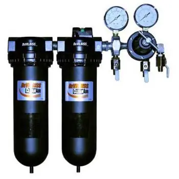 Express Delivery Binks HFRL-512 Cleanair Coal. Filter/Reg Unit 3/4"Inlet