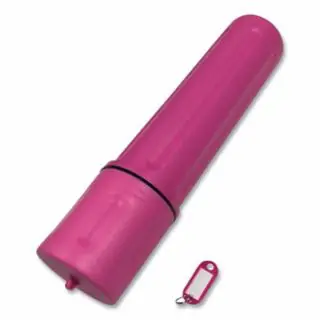 Super Sale ROD STORAGE TUBE 3IN X14IN PINK