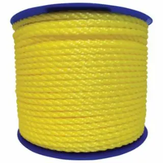 Orion Ropeworks Inc 350120-YEL-00600-R0283 3/8 X 600 Twisted Polylite Yellow Save Now