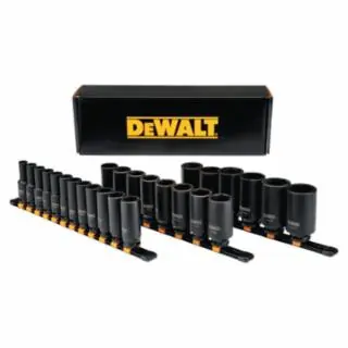 Dewalt DWMT19242 Dwmt 26Pc mm 1/2Drive Im Dpskt Set (1 ST) Free Returns
