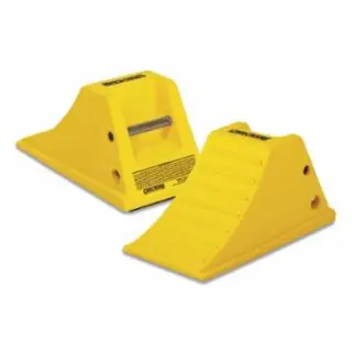Fresh Stock Checkers AT3512-RP-Y Wheel Chockall-Terrain 15.5"X8.5"X8.25"28"-38"